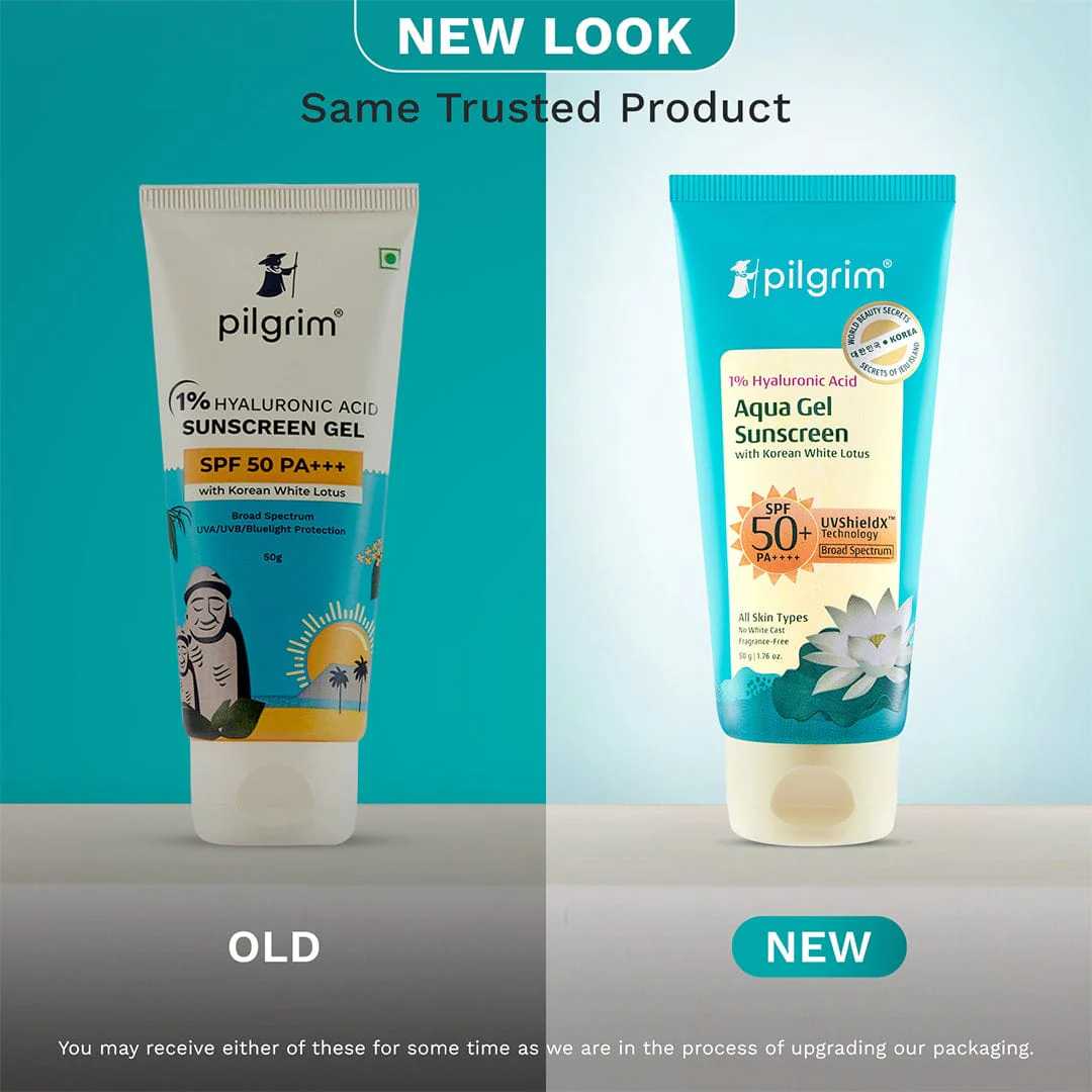 1% Hyaluronic Acid Aqua Sunscreen Gel SPF 50 PA++++ - Image 2