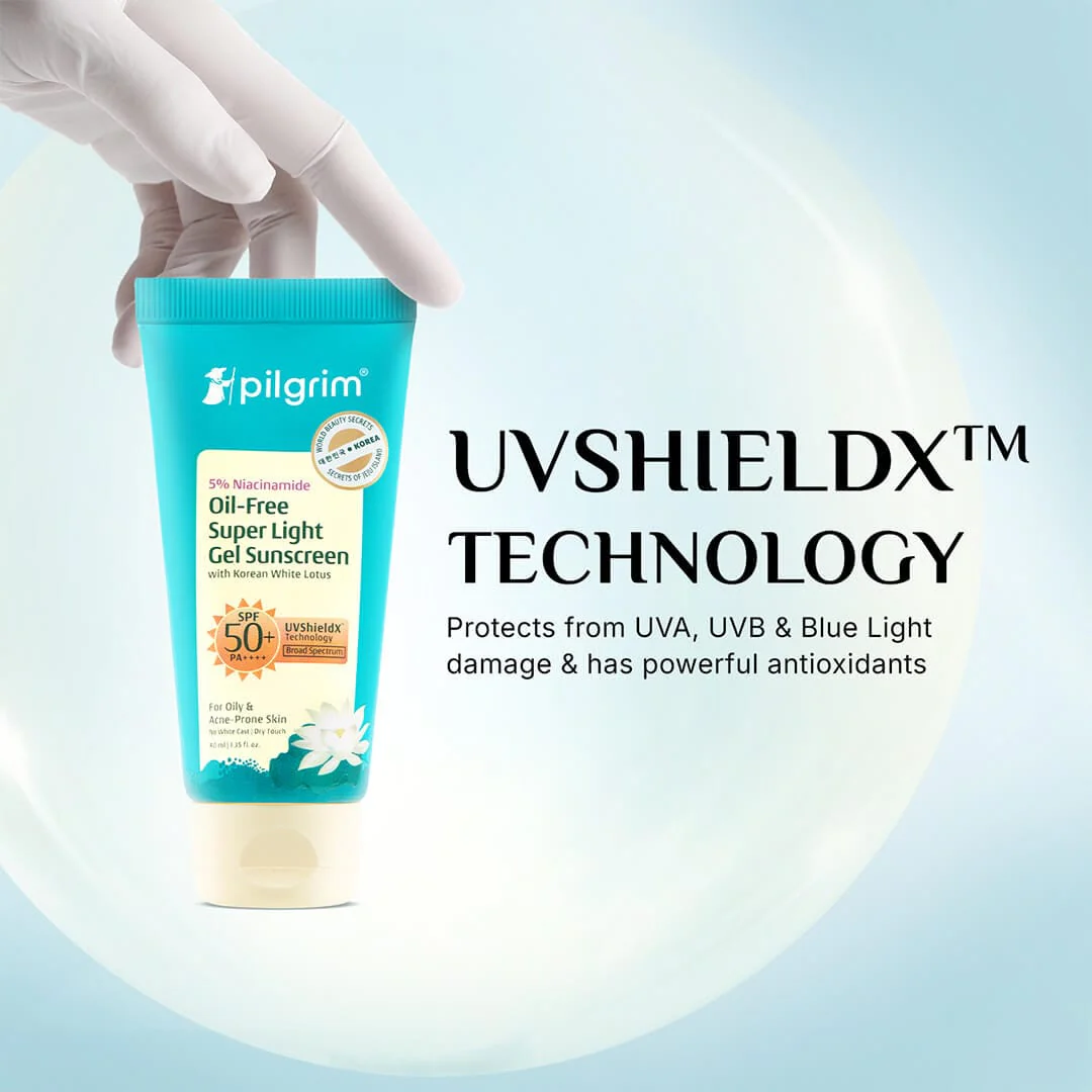 5% Niacinamide Oil-Free Super Light Gel Sunscreen SPF 50+ PA++++ - Image 2