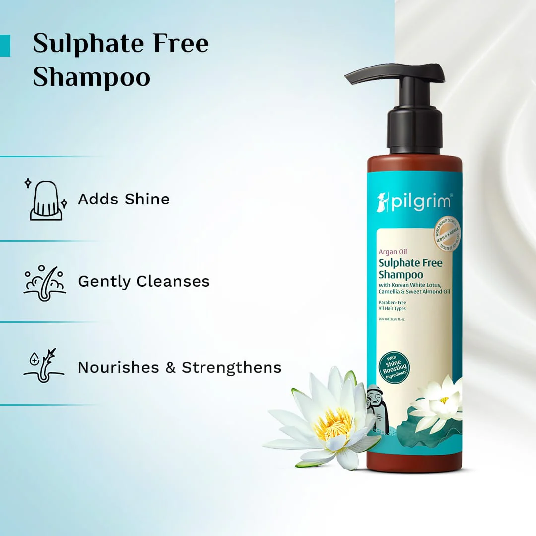 Sulphate Free Shampoo & Argan Oil Hair Mask - Image 2