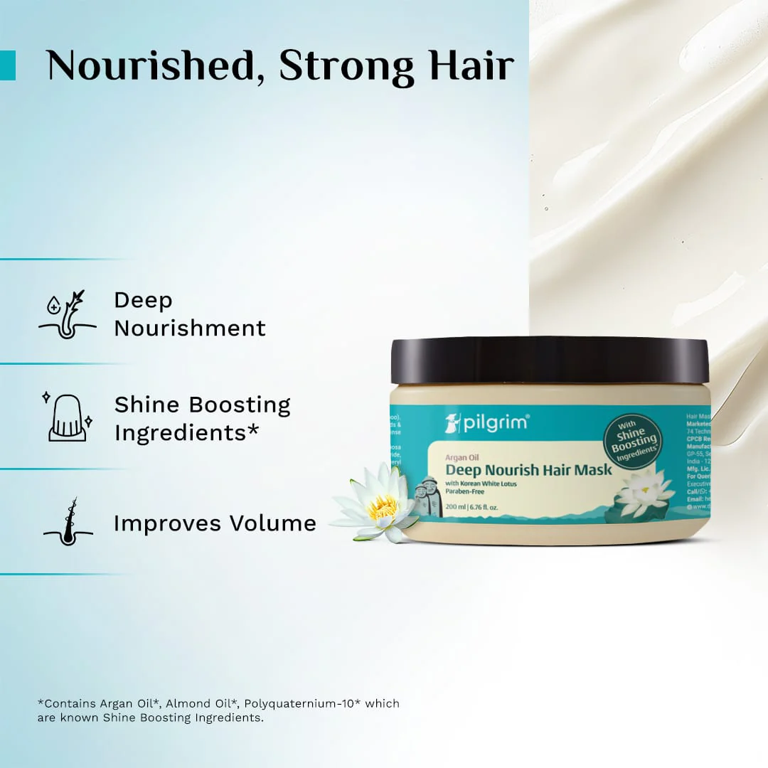 Sulphate Free Shampoo & Argan Oil Hair Mask - Image 3