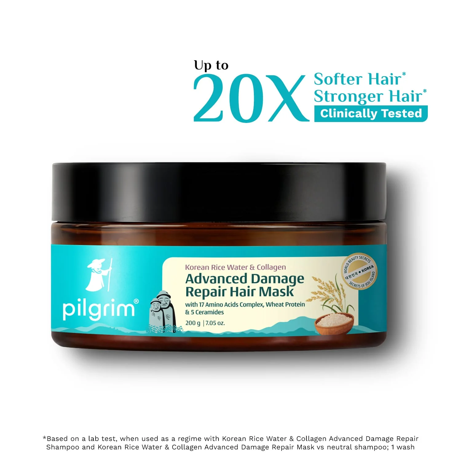 Korean Rice Water & Collagen Advanced Damage Repair Hair Mask
