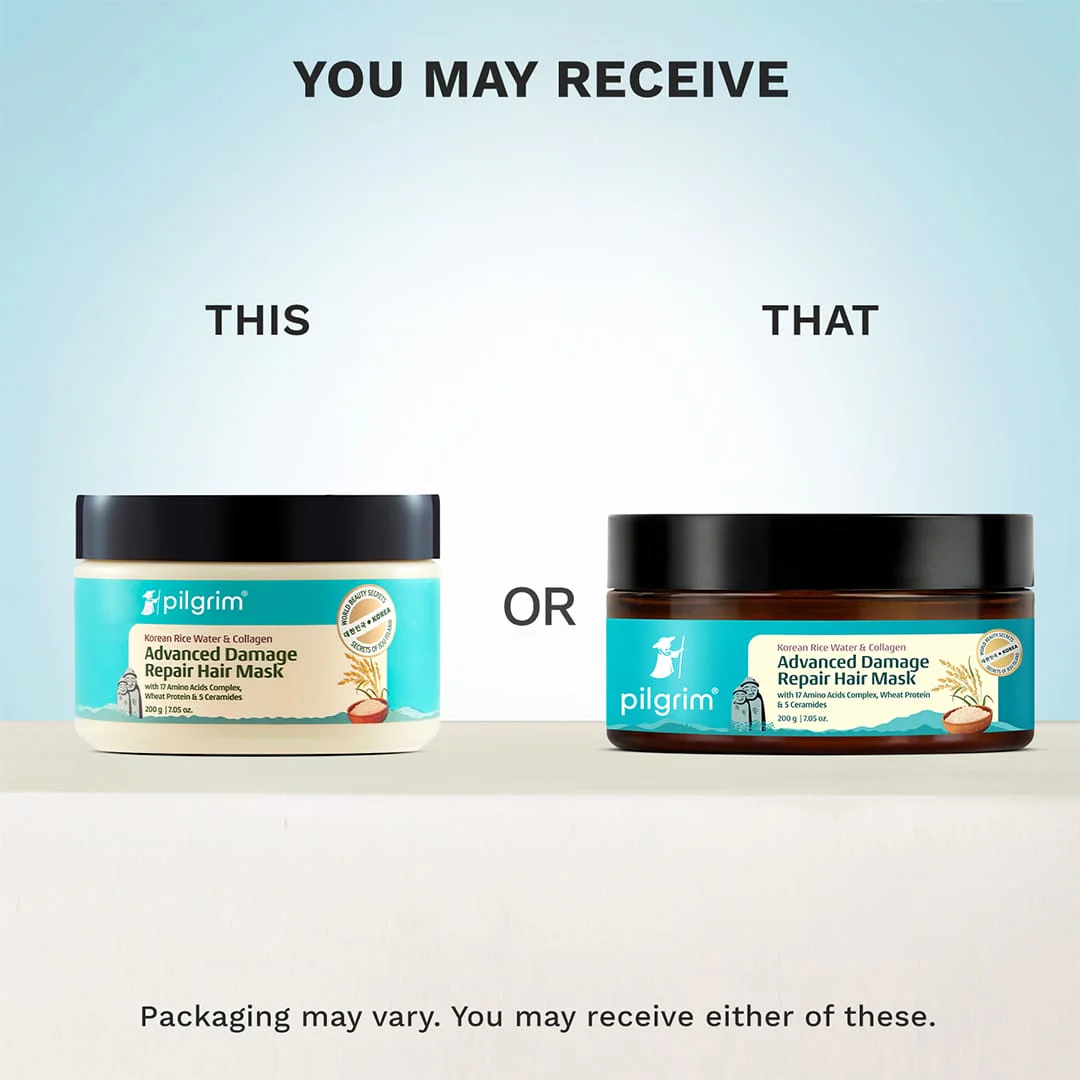 Korean Rice Water & Collagen Advanced Damage Repair Hair Mask - Image 2