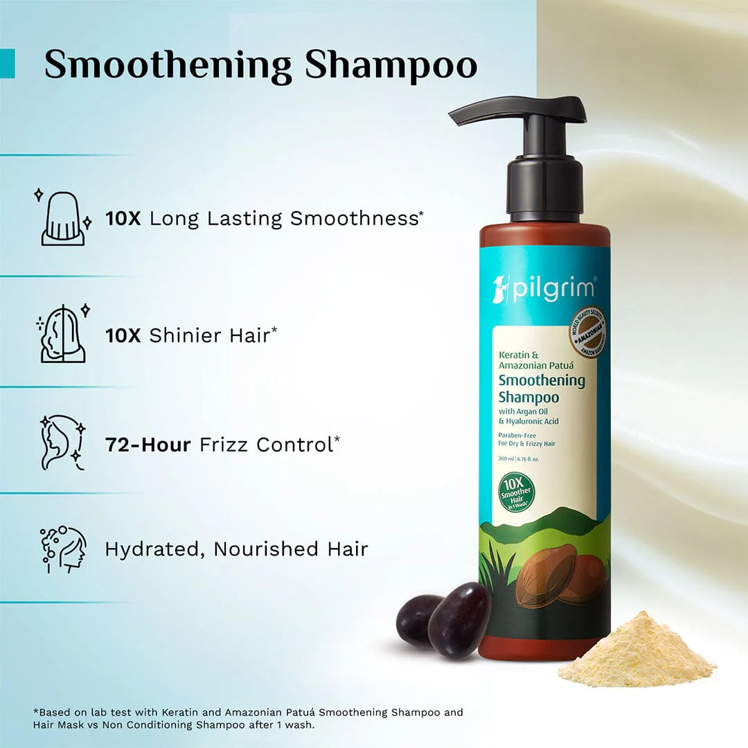 Keratin & Amazonian Patuá Smoothening Shampoo - Image 6