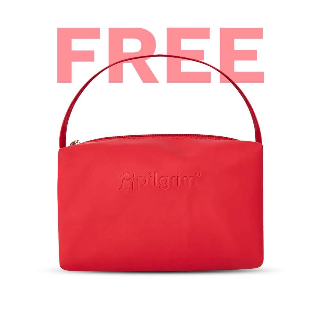 Red Makeup Pouch - Feb Sale (Staging)