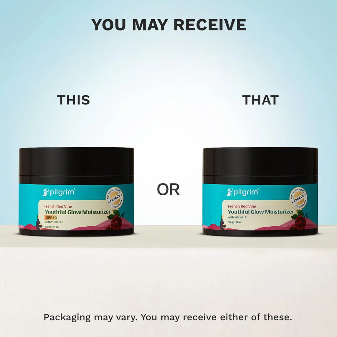 Red Vine Youthful Glow Moisturizer with Vitamin C - Image 2