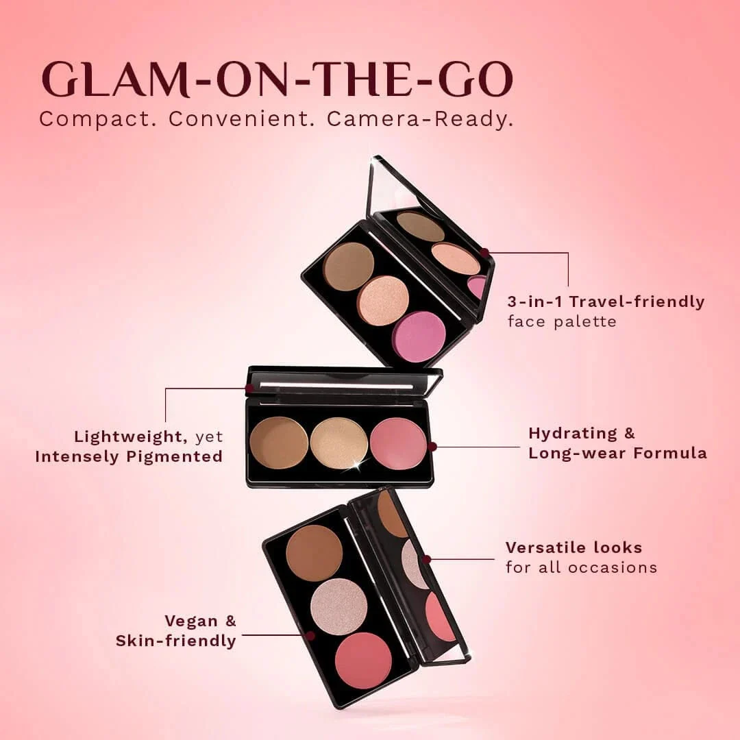 Rosé Touch 3-in-1 Face Palette - Image 5