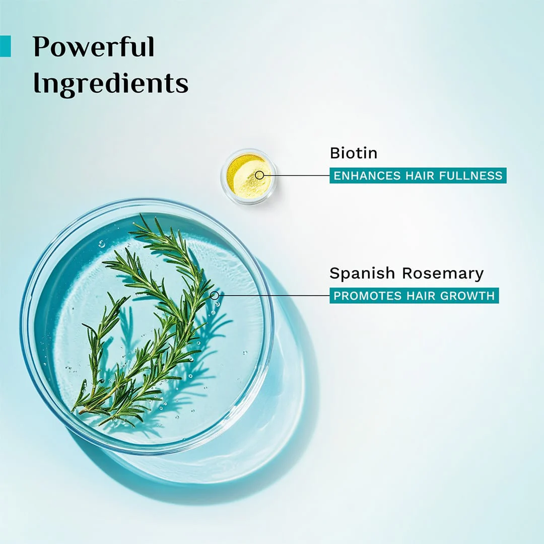 Spanish Rosemary & Biotin Anti-Hairfall Hair Mask - Image 3