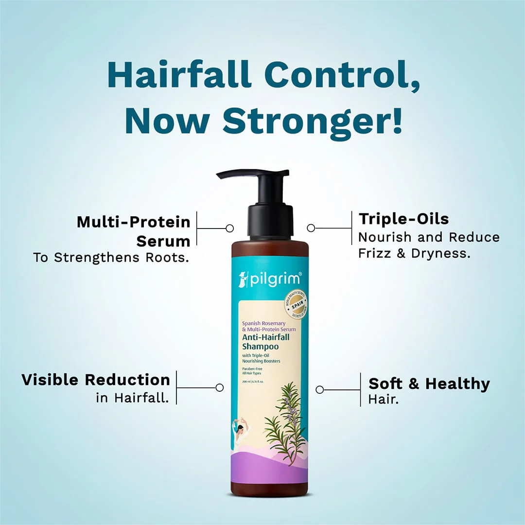 Spanish Rosemary & Multi-Protein Serum Anti-Hairfall Shampoo - Image 14