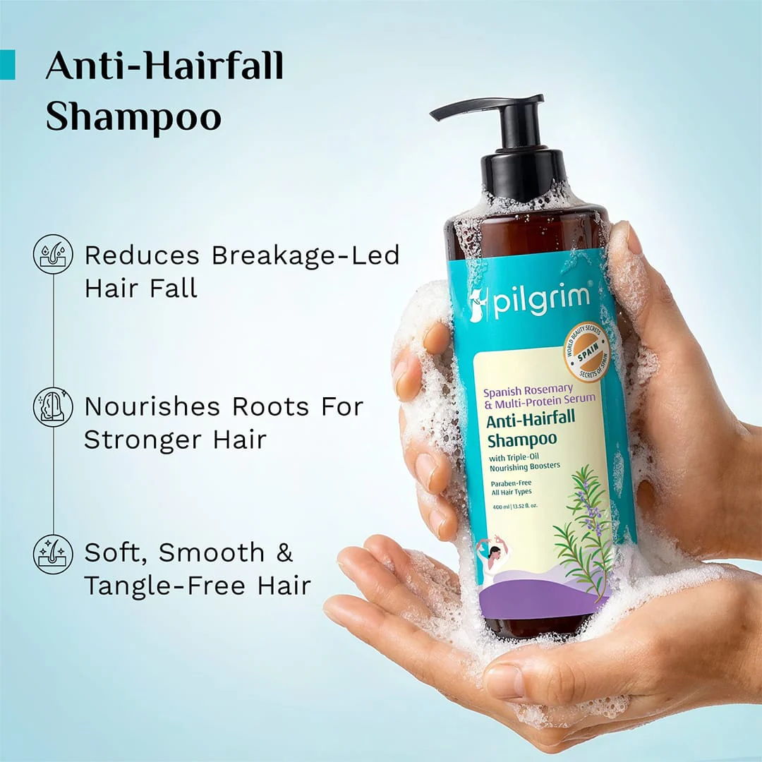 Spanish Rosemary & Multi-Protein Serum Anti-Hairfall Shampoo - Image 6