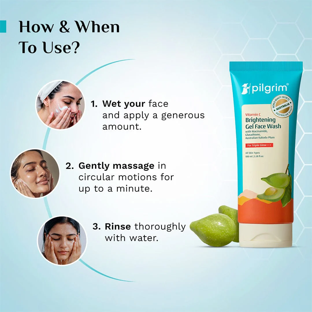 Vitamin C Brightening Gel Face Wash - Image 7